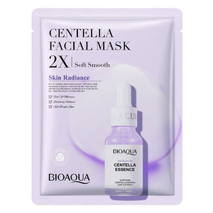 Centella Collagen Face Mask, Anti Aging, Collagen and Hyaluronic acid for Smooth Skin, 20 Pieces