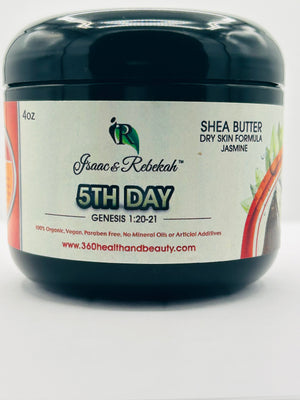 Isaac & Rebekah Shea Butter Dry Skin Formula, Body Moisturizer Daily Cream for Dry & Sensitive Skin, 4 oz