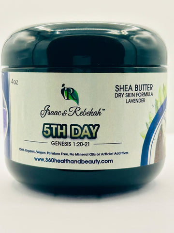 Isaac & Rebekah Shea Butter Dry Skin Formula, Body Moisturizer Daily Cream for Dry & Sensitive Skin, 4 oz