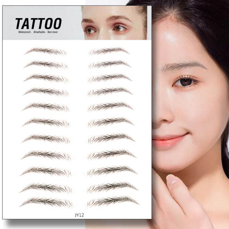 Magic 4D Hair-like Eyebrow Tattoo Sticker