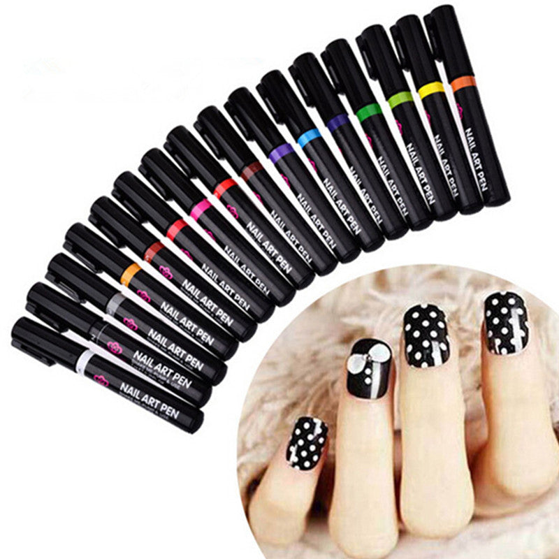 16 Colors Two-way Acrylic Paint Pen