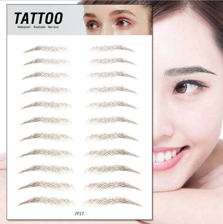 Magic 4D Hair-like Eyebrow Tattoo Sticker