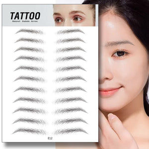 Magic 4D Hair-like Eyebrow Tattoo Sticker