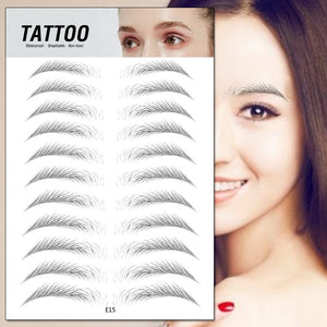 Magic 4D Hair-like Eyebrow Tattoo Sticker